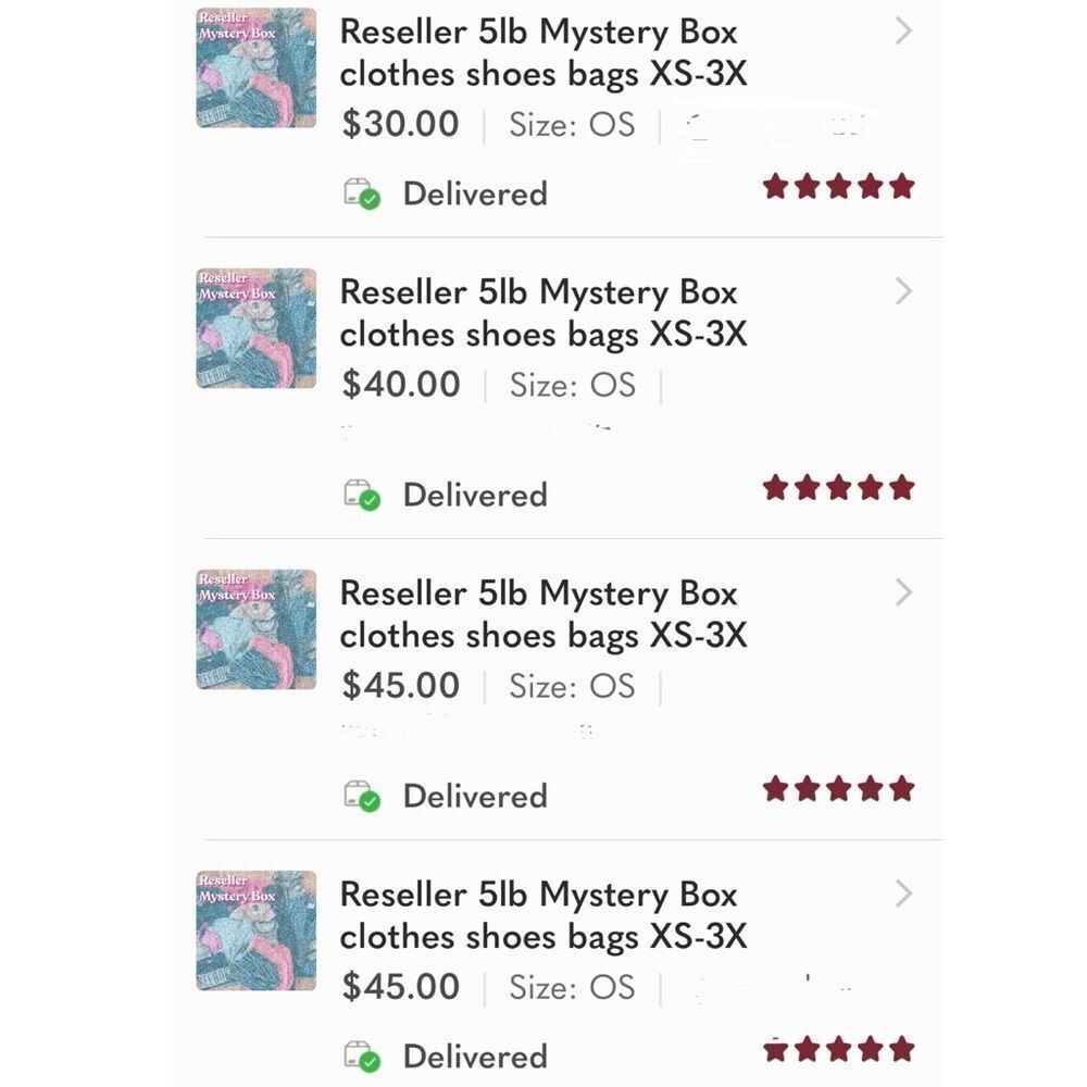 Reseller 5lb Mystery Box clothes shoes bags XS-2X - Picture 5 of 5